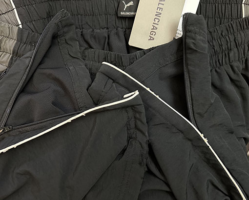 バレンシアガ Puma コラボレーションシリーズ ロゴ刺繍 カジュアルパンツ