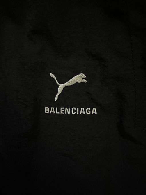 バレンシアガ Puma コラボレーションシリーズ ロゴ刺繍 カジュアルパンツ