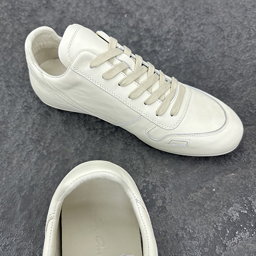 リックオウエンス CONCORDIANS MINIMAL SNEAK フルグレイン牛革スニーカー