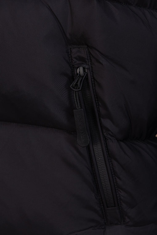 バーバリーコピー 取り外し可能な袖付きフード付きダウンジャケット