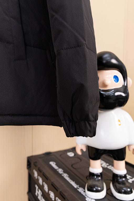 プラダ 新しいスタンドカラーコットンコート