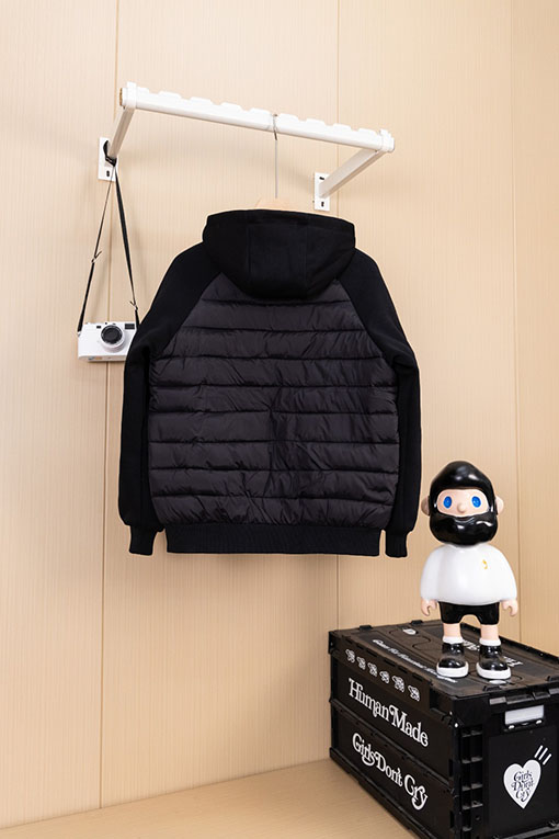 プラダスーパーコピー 新しいフード付きコットンジャケット