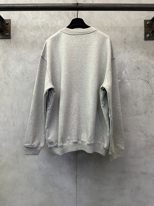 ジルサンダー クラシックロゴ ヘビーウェイト クルーネックスウェットシャツ