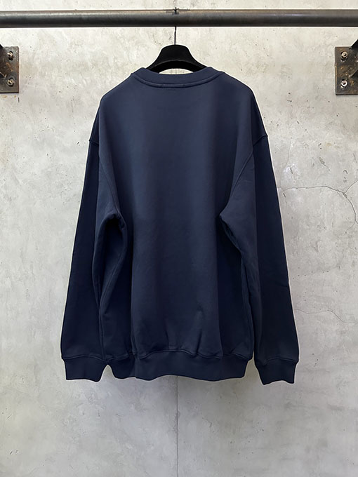 ジルサンダー クラシックロゴ ヘビーウェイト クルーネックスウェットシャツ