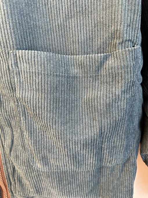 バーバリー 新作コーデュロイストライプシャツジャケット