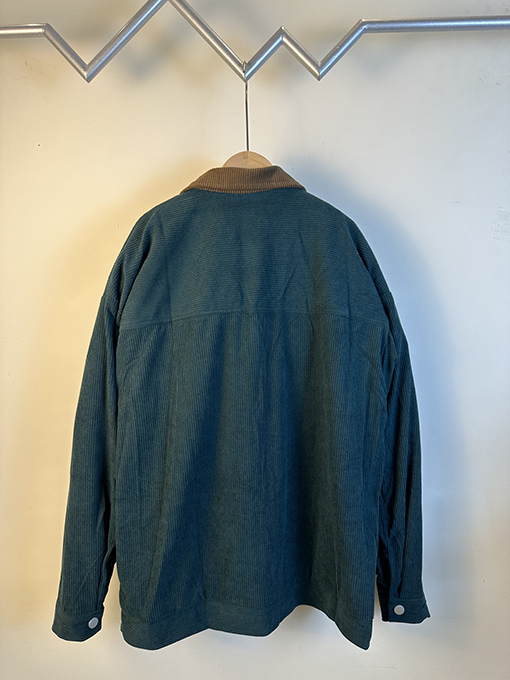 バーバリー 新作コーデュロイストライプシャツジャケット