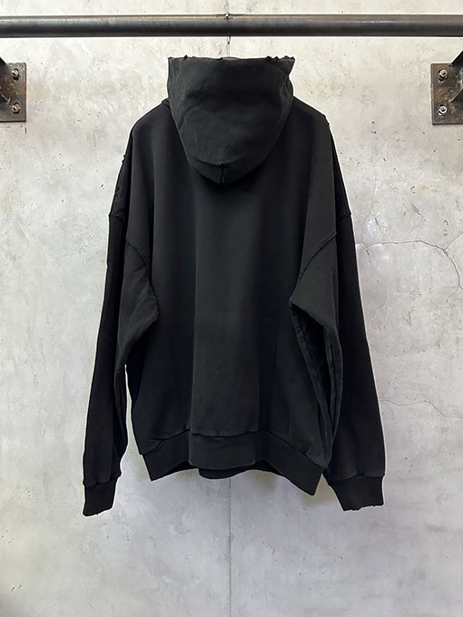 バレンシアガスーパーコピー Balenciaga グラデーションレタープリントパーカー