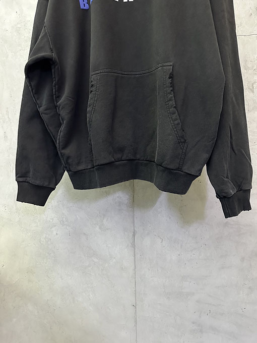 バレンシアガスーパーコピー Balenciaga グラデーションレタープリントパーカー