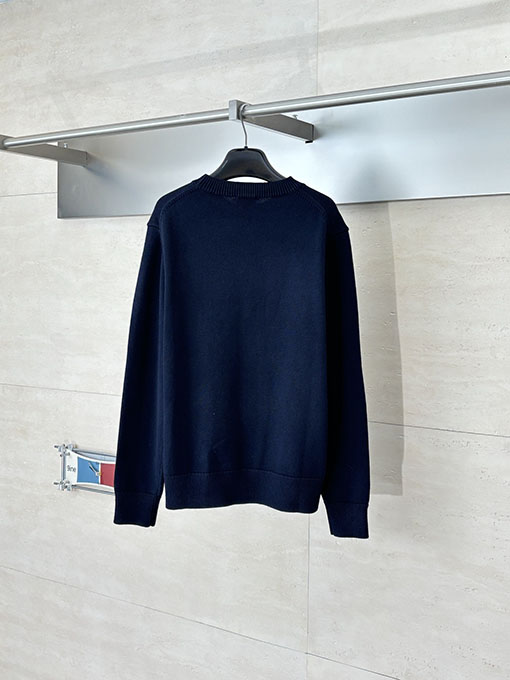 モンクレール Moncler 刺繍ロゴクルーネックニットセーター