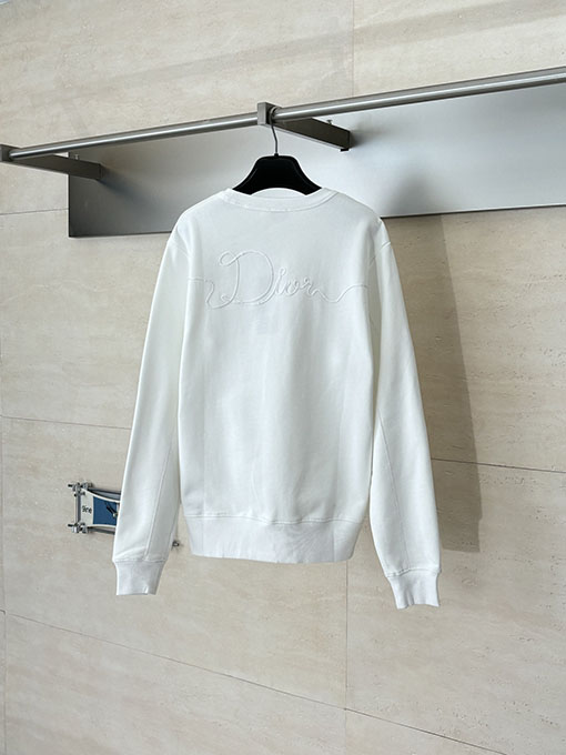 ディオールコピー CD Ribbon 新しいロゴクルーネックスウェットシャツ