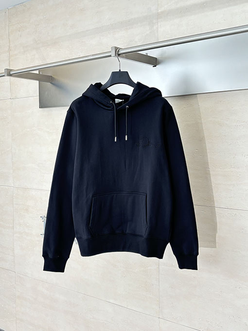 ディオール CD Ribbon 新しいロゴクルーネックフード付きスウェットシャツ