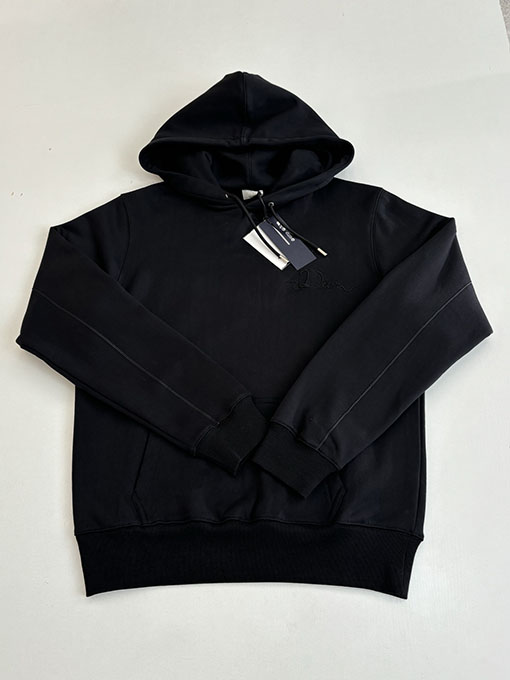 ディオール CD Ribbon 新しいロゴクルーネックフード付きスウェットシャツ