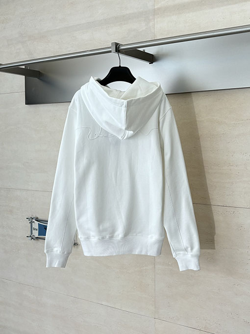 ディオール CD Ribbon 新しいロゴクルーネックフード付きスウェットシャツ