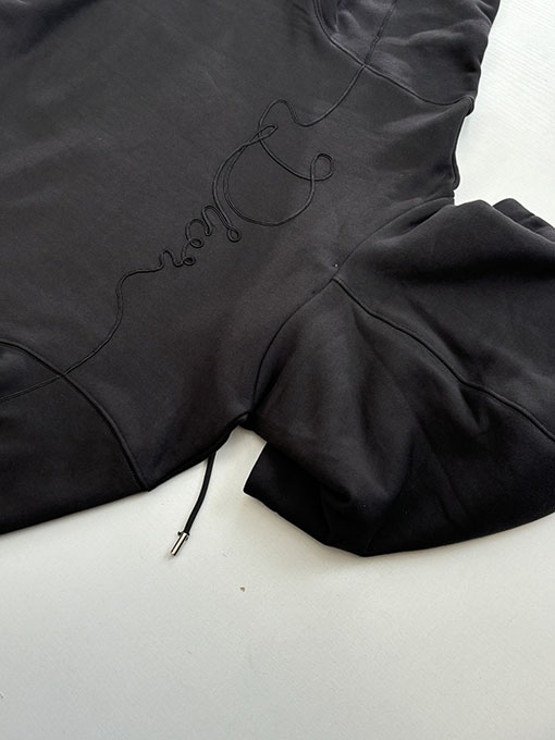 ディオール CD Ribbon 新しいロゴクルーネックフード付きスウェットシャツ