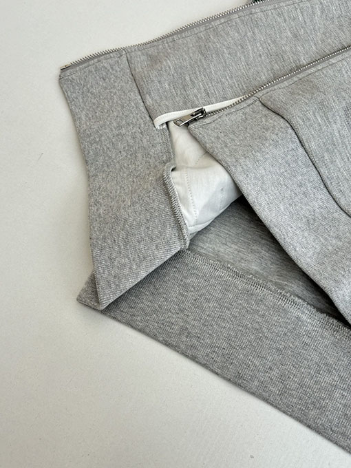 グッチ コットンの赤と緑のカラーブロック織りハイネックジップアップジャケット