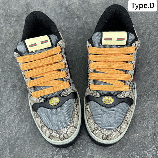 グッチ Gucci Screener メンズレザシリーズースニーカー