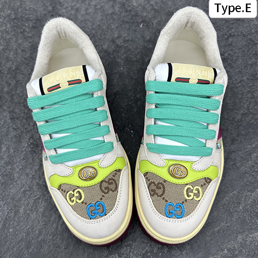 グッチ Gucci Screener メンズレザシリーズースニーカー