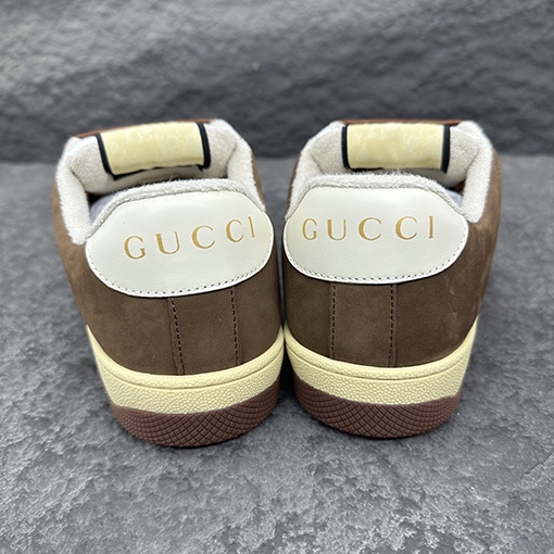グッチ Gucci Screener メンズレザシリーズースニーカー