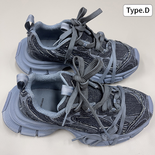 バレンシアガコピー Balenciaga 3xl Sneaker ダメージのカップルスニーカー