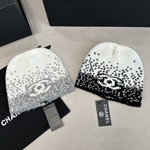 シャネル 25N 新しいスノーフレークニット帽