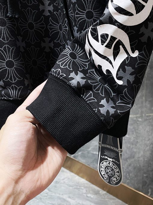 クロムハーツ ダークパターンクラシック ホースシュー パーカー