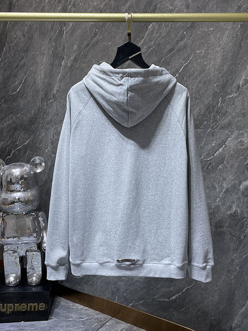 クロムハーツ パッチワーククロス長袖ジップアップフード付きスウェットシャツ