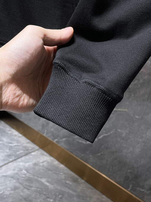 クロムハーツ パッチワーククロス長袖ジップアップフード付きスウェットシャツ