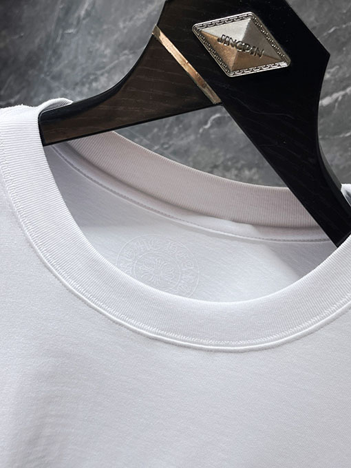 クロムハーツ クラシックなスクロールレターのカラフルなクロスフラワーの長袖シャツ