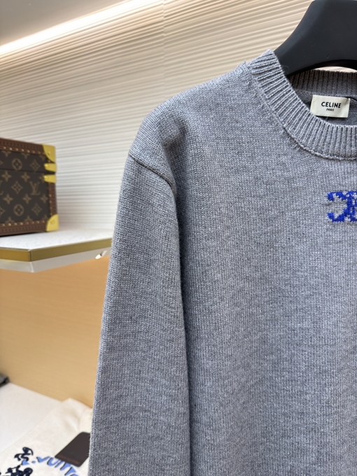 セリーヌ 新モデルジャカードニットウェア