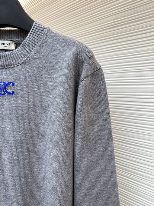 セリーヌ 新モデルジャカードニットウェア