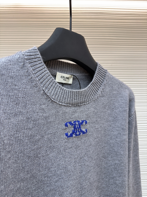 セリーヌ 新モデルジャカードニットウェア