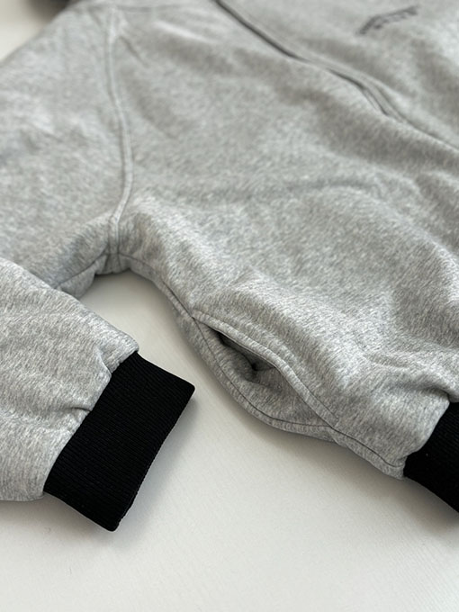 クロムハーツ ホースシュープリントのリバーシブルフード付きコットンコート