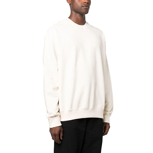 ジルサンダーコピー 無地ラベルクルーネックスウェットシャツ