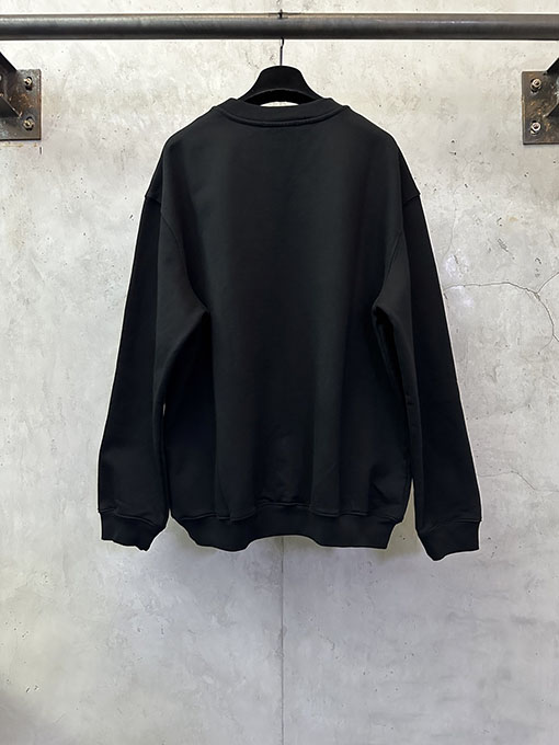 ジルサンダーコピー 無地ラベルクルーネックスウェットシャツ