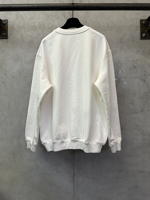 ジルサンダーコピー 無地ラベルクルーネックスウェットシャツ