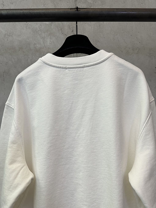 ジルサンダーコピー 無地ラベルクルーネックスウェットシャツ