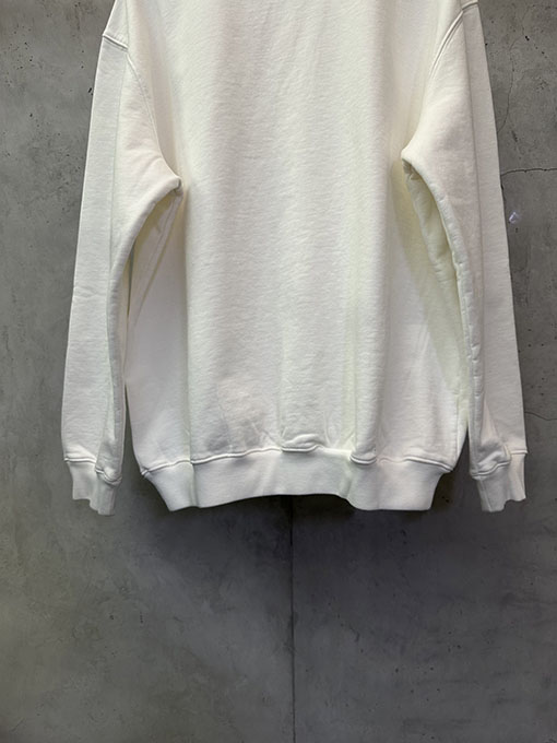 ジルサンダーコピー 無地ラベルクルーネックスウェットシャツ