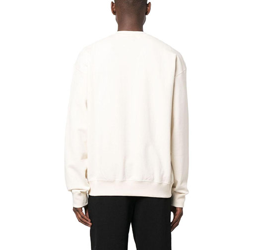 ジルサンダーコピー 無地ラベルクルーネックスウェットシャツ