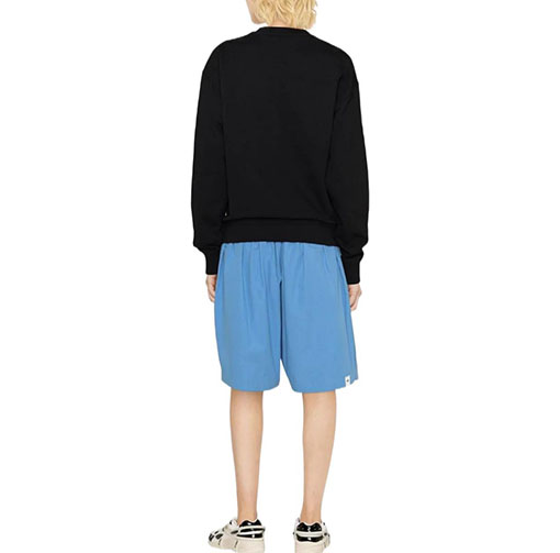 ジルサンダーコピー 無地ラベルクルーネックスウェットシャツ