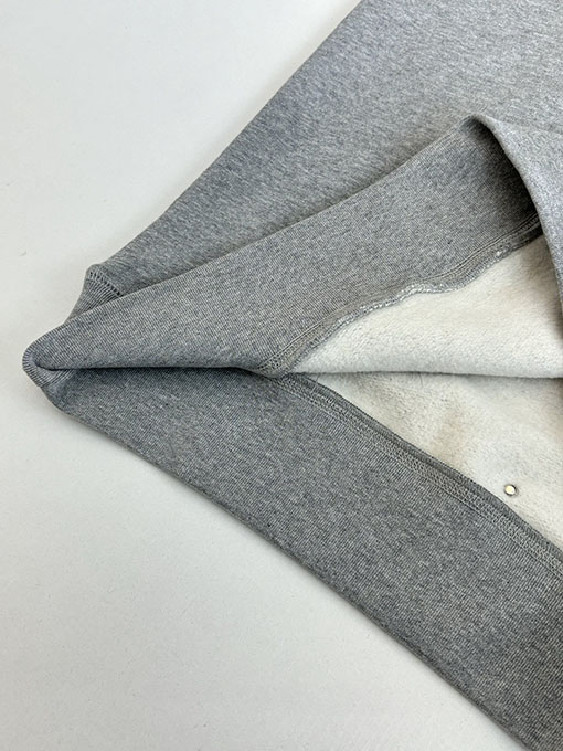 クロムハーツ レザークロスハーフジップスウェットシャツ