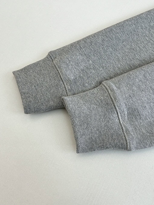 クロムハーツ レザークロスハーフジップスウェットシャツ