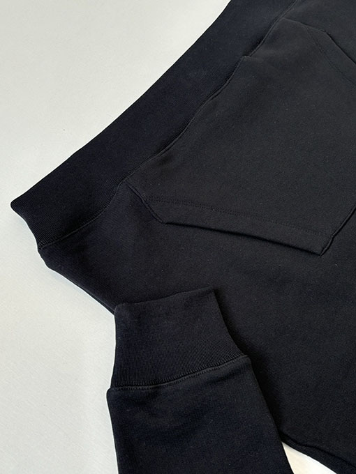 クロムハーツ レザークロスハーフジップスウェットシャツ