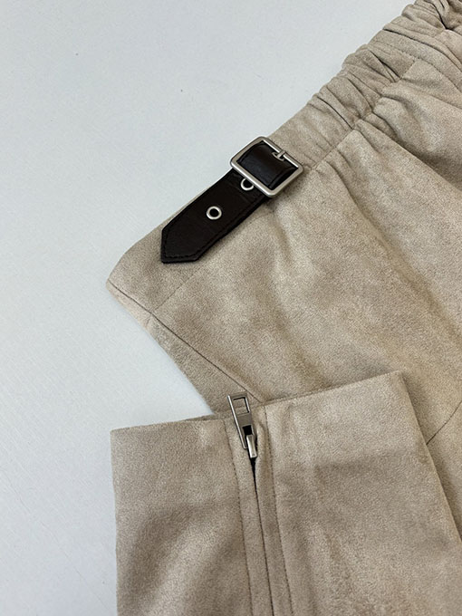 ロエベ Louis Wain コラボレーション スエードプリーツベルトジッパージャケット