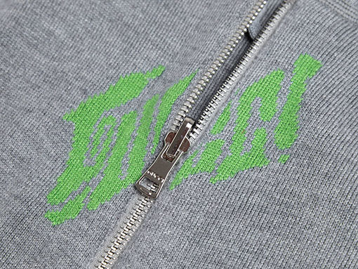 グッチ ZP リバーシブルロゴジャカードカシミアブレンドフード付きセーターカーディガン