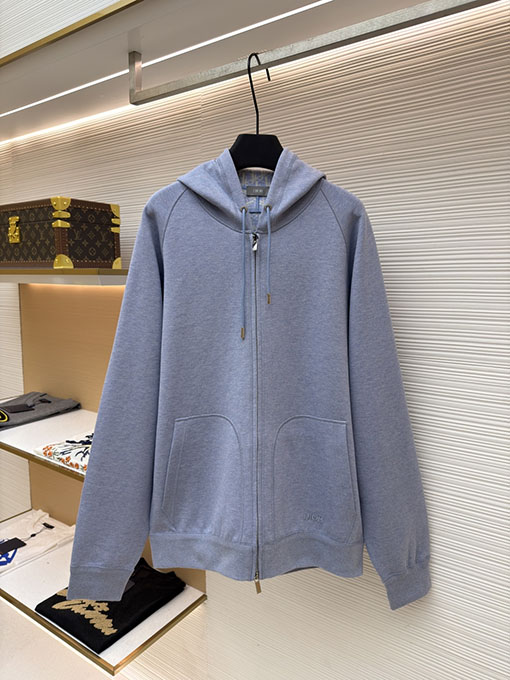 ディオール リバーシブルモノグラムウール&カシミアフード付きカーディガンジャケット