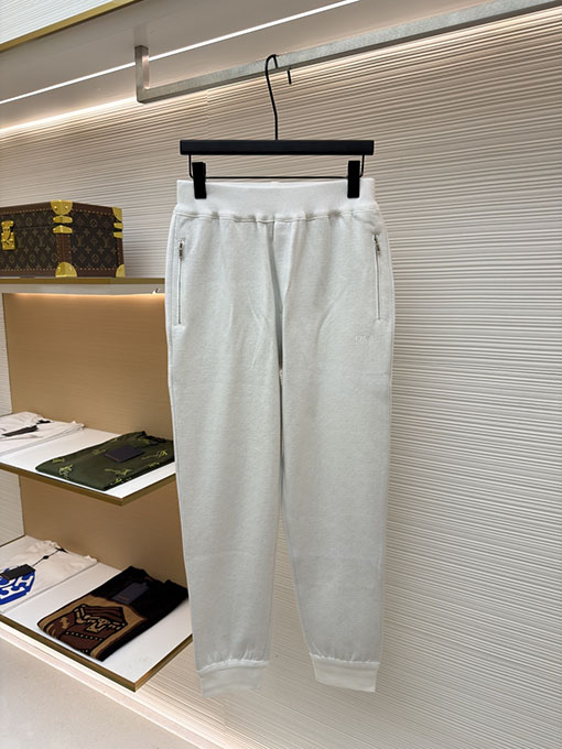 ディオール モノグラムウールとカシミアのジョガーパンツ