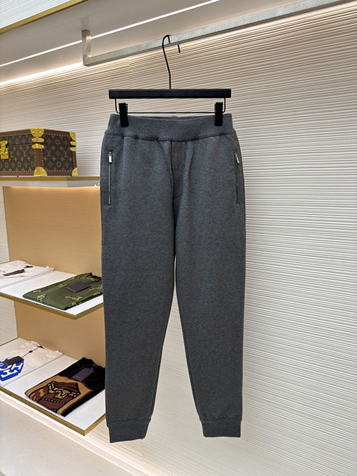 ディオール モノグラムウールとカシミアのジョガーパンツ