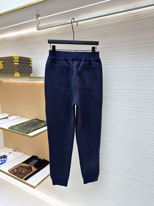 ディオール モノグラムウールとカシミアのジョガーパンツ