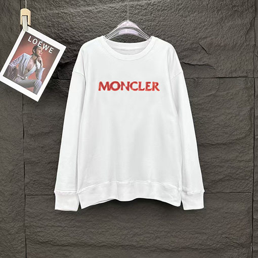 モンクレール Moncler 新モデルクラシッククルーネック長袖スウェットシャツ