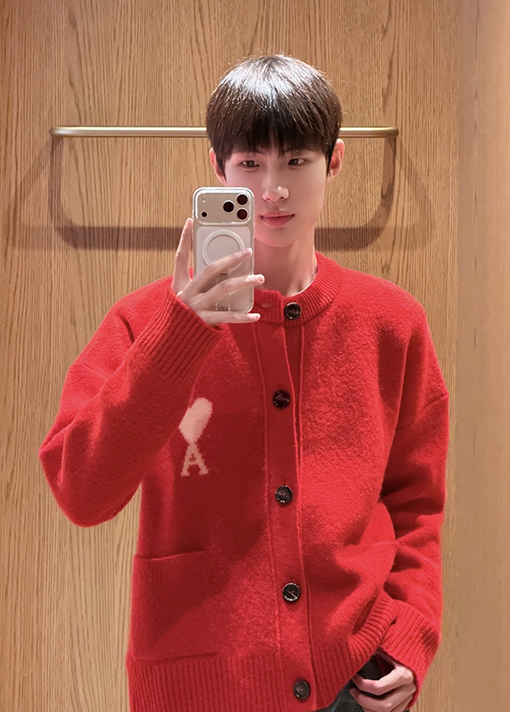 アミ アルパカカーディガン